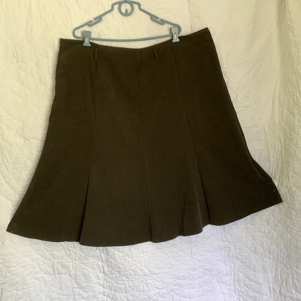 Sage green skirt